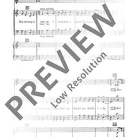 I'm Seventeen Come Sunday - Choral Score