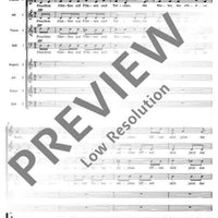 Nachts - Choral Score