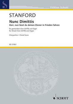 Nunc Dimittis - Choral Score