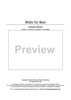Waltz for Betz - Score