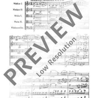 String Quintet F major - Full Score