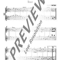 Little Duets of Old Masters - Performing Score