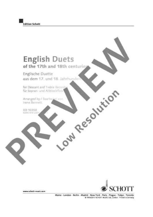 English Duets