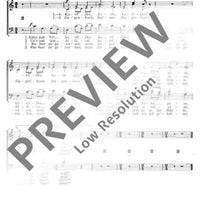 Europäische Volks- und Kinderlieder - Choral Score