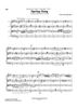 Spring-Song - from Songs Without Words, Op. 62 #6 - Score