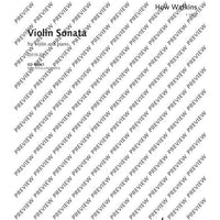 Violin Sonata - Score and Parts