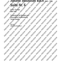 Suite VI in D major