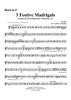 3 Festive Madrigals - F Horn
