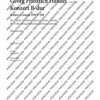 Concerto B-flat major - Set of Parts