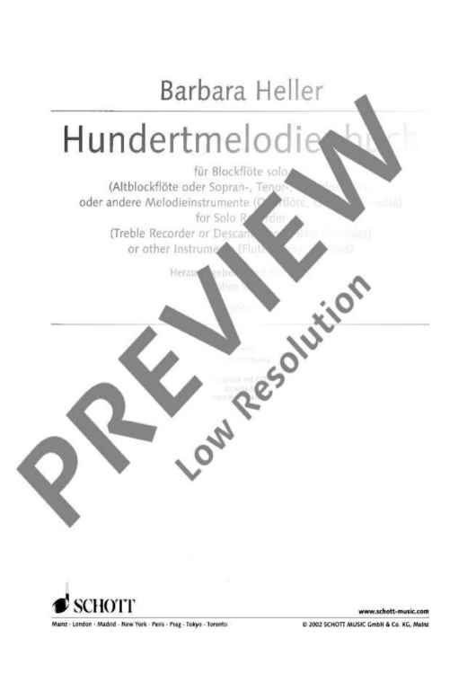 Hundertmelodienbuch