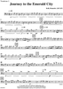Journey to the Emerald City - Trombone 2