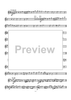 Fünffstimmigter blasender Music - Bb Trumpet 1