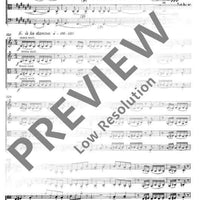 4 little Pieces - Score