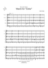 March for "Zubie" - Score