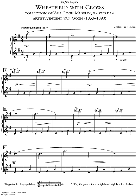 Wheatfield with Crows