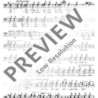 Weinlein, nun gang ein - Bass I/ii