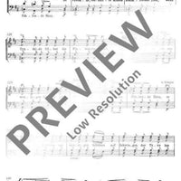 Die Nachtigall - Choral Score