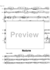 Concertino à cinq - Score