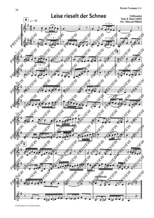 Leise rieselt der Schnee