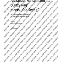 "Crazy Rag" meets "Old Swing" - Score and Parts