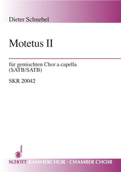 Motetus II - Choral Score