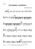 Wyoming Cowboys for String Orchestra - Violin 2