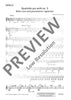 Quartetto per archi no. 3 - Score and Parts