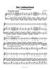 Der Liebescheue - from 4 Vermischte Gesange