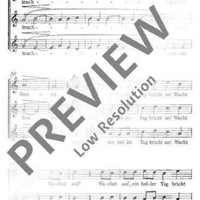 Wacht auf! - Choral Score