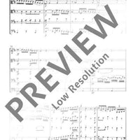 String Quintet G minor - Score and Parts
