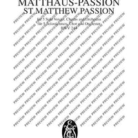 St Matthew Passion - Full Score