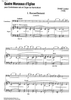 Quatre Morceaux d'Eglise - Score