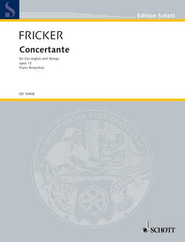 Concertante No. 1 - Piano Score With Solo Part