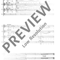 Vier Sätze nach deutschen Volksliedern - Choral Score