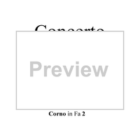 Concerto for Mandolin and Orchestra in F major - Horn in F 2