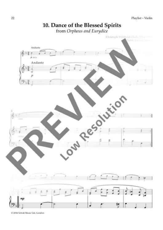 Dance Of The Blessed Spirits