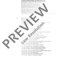 Geistliche Hymnen und Gesänge - Choral Score