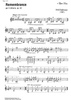 Remembrance Op.34 - Guitar 3