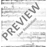 Sérénade - Full Score