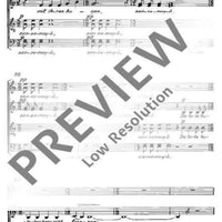 Südamerikanische Gesänge - Choral Score