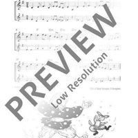 The most beautiful folk songs - Performing Score