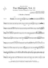Two Madrigals, Vol. 11 - from Morley's "First Book of Madrigals to 4 Voices" (1594) - Trombone 2
