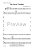The Fire of Freedom - Eb Baritone Saxophone