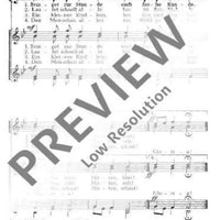 Es kam ein Engel vom hohen Himmel - Choral Score