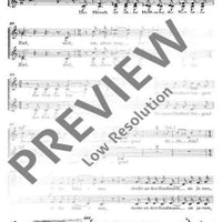 Vom Abenteuer der Freude - Soprano / Alto