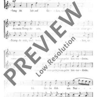 Wohlan, die Zeit ist kommen - Choral Score