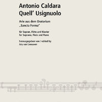 Quell’Usignuolo - Score and Parts