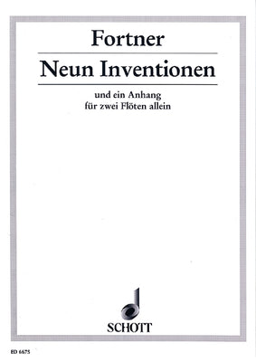 Neun Inventionen - Performing Score