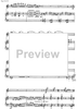 Tre movimenti - Score