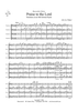 Praise to the Lord - Score